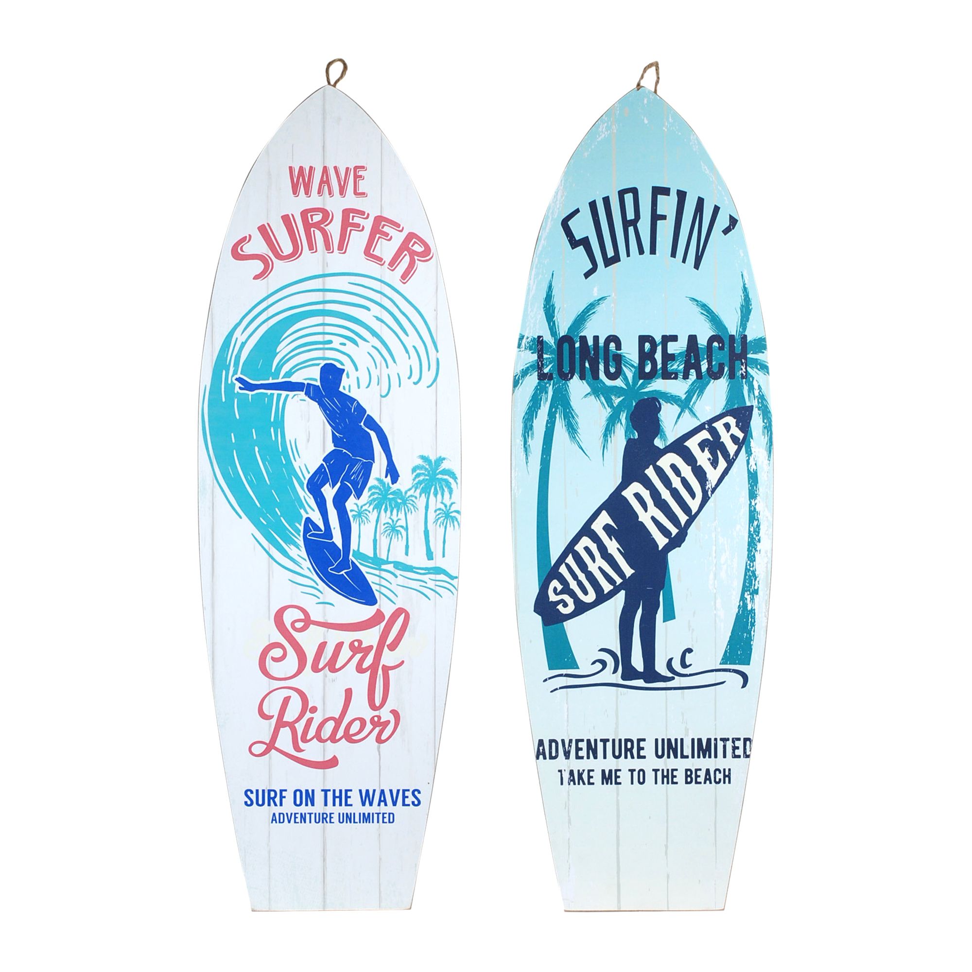 Décoration Planche de Surf Majorque Happy Hour 60 cm Baléares planche de surf pour accrocher Lounge 